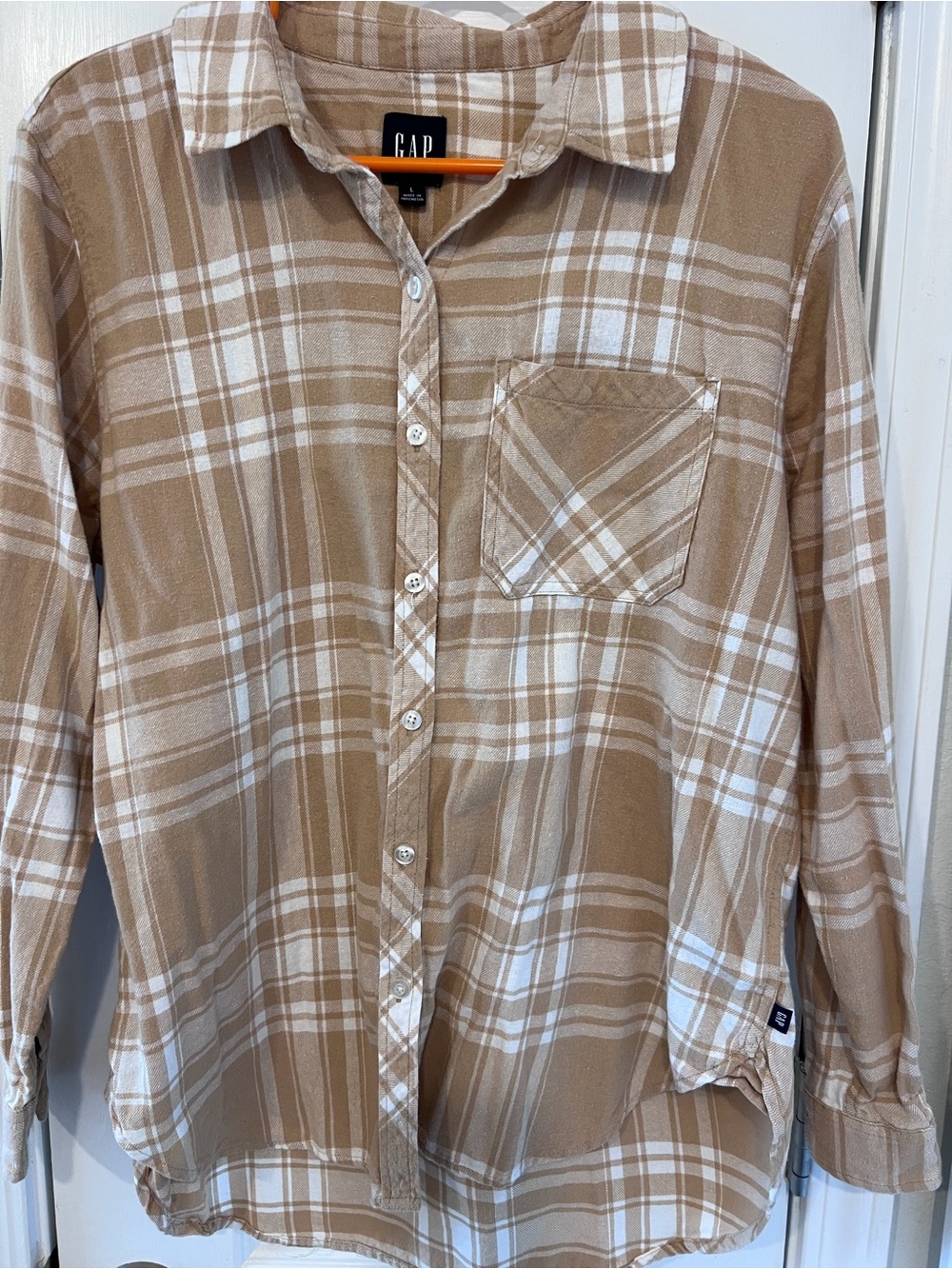 Ladies GAP Flannel Shirt